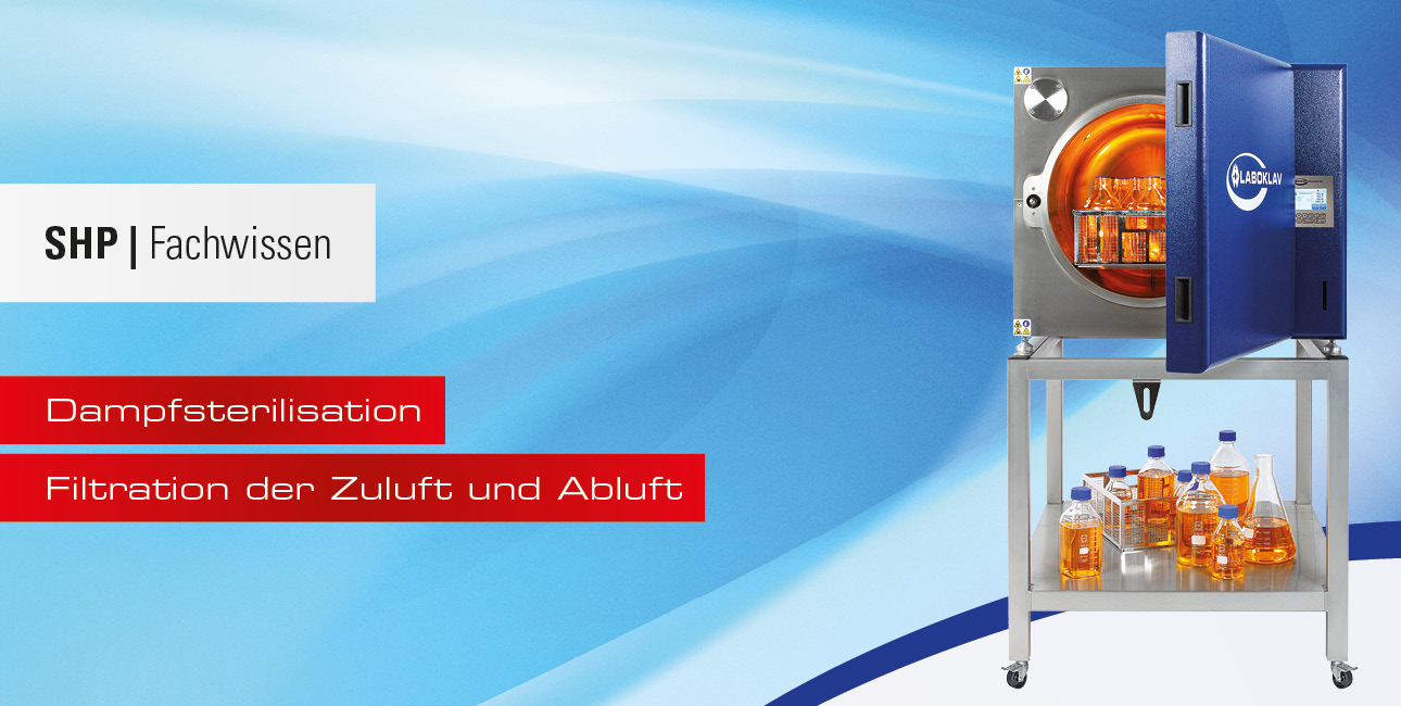Filtration der Zuluft und Abluft