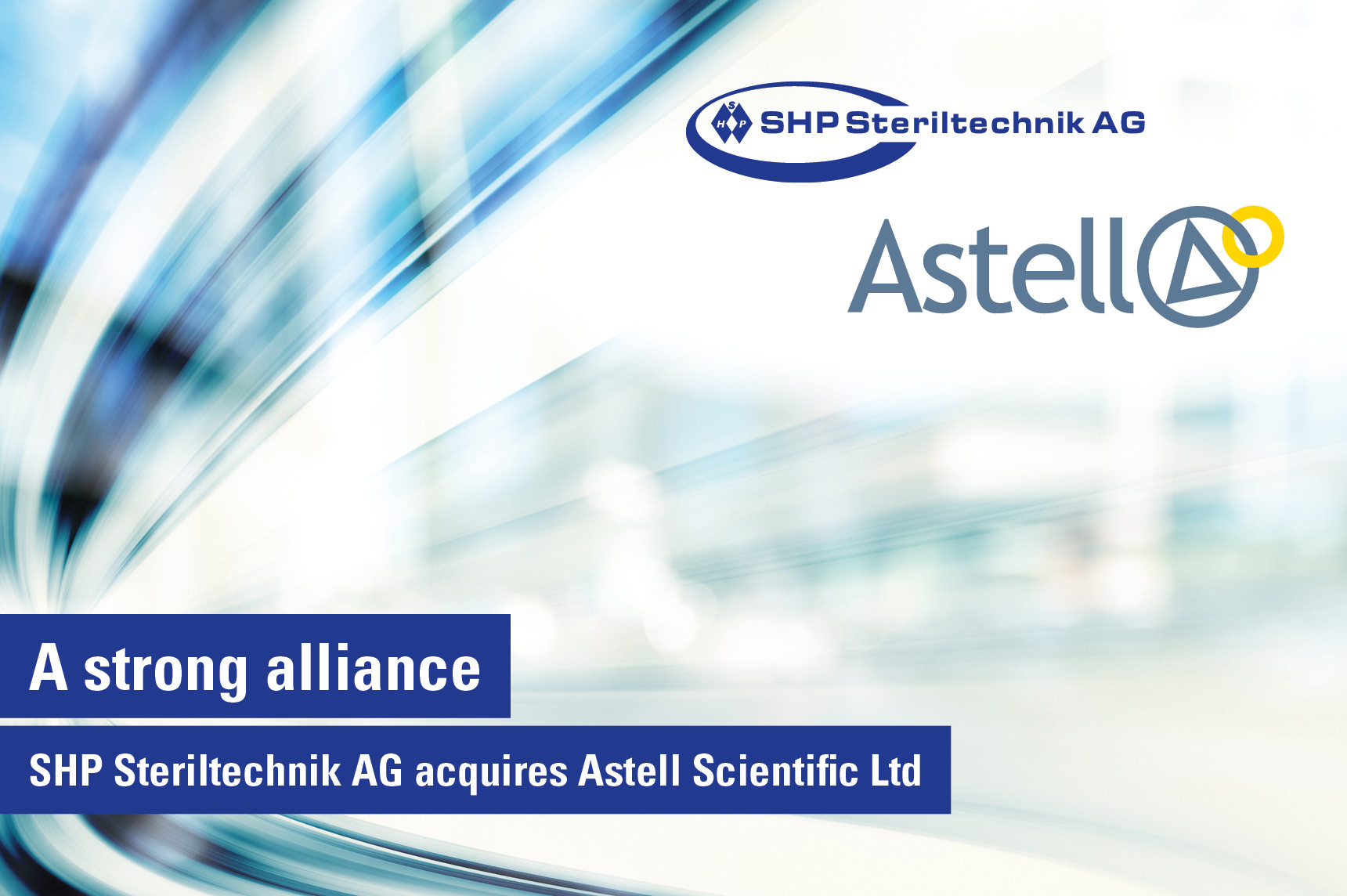 SHP Steriltechnik AG acquires Astell Scientific Ltd