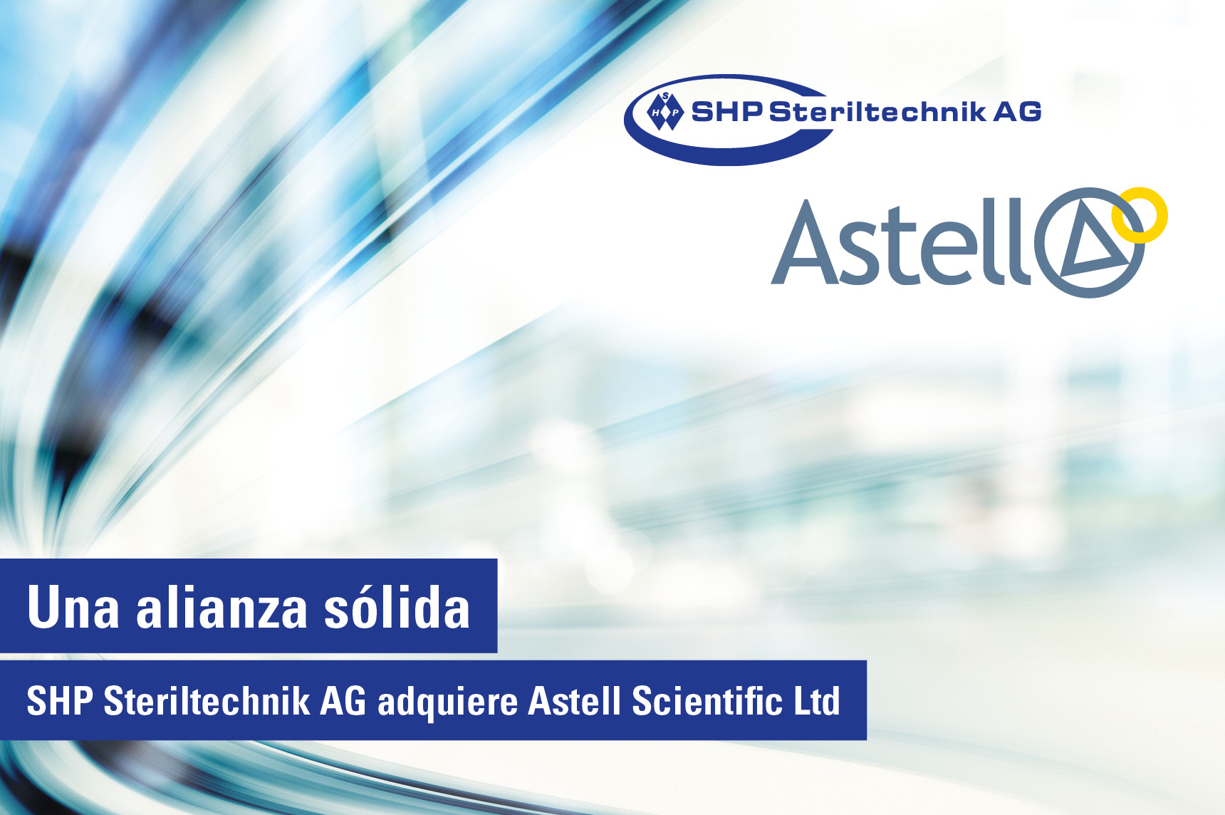 SHP Steriltechnik AG adquiere Astell Scientific Ltd